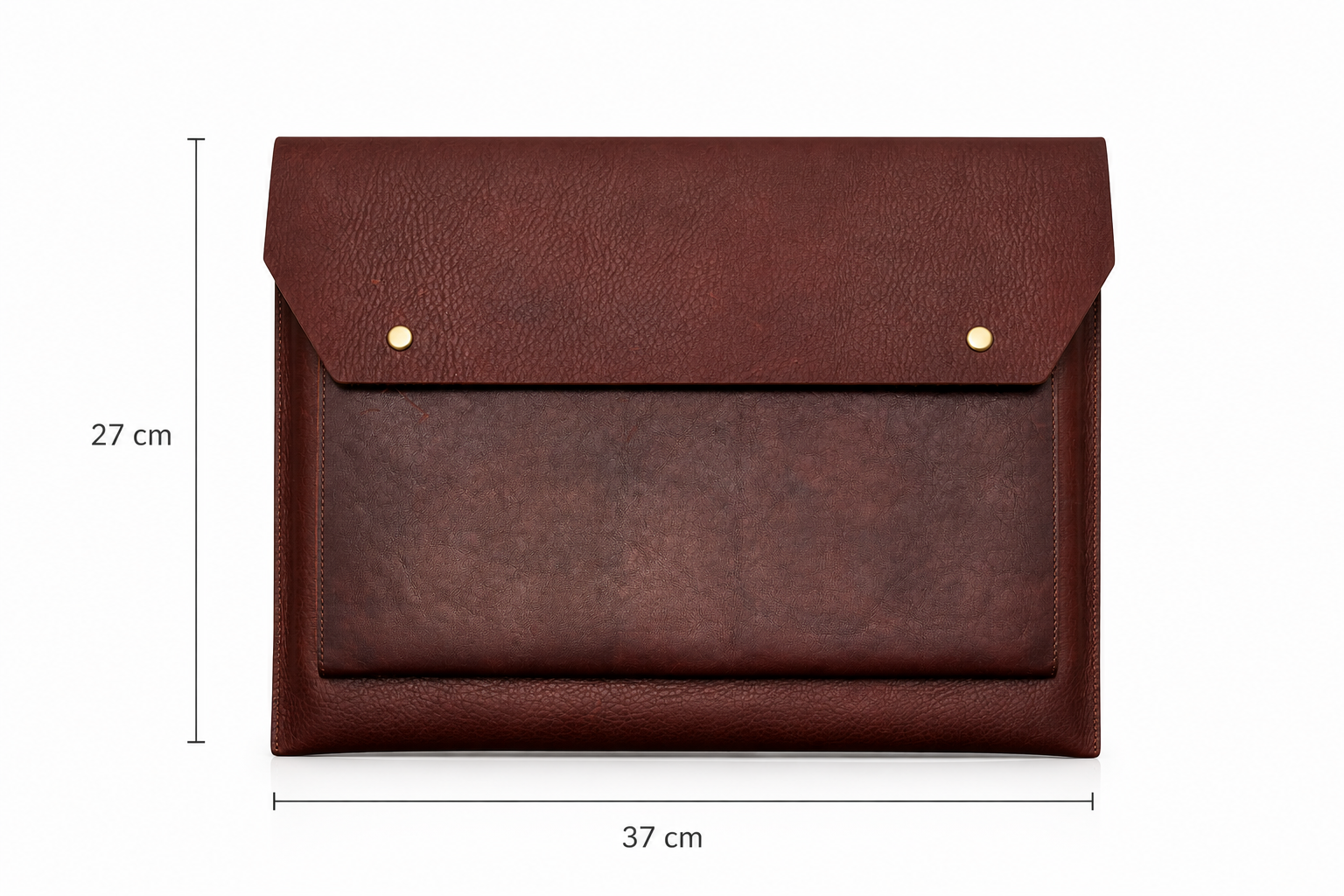 Leren Laptoptas 17 Inch – Crazy Horse Leer – Gepersonaliseerd