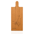 Eiken Serveerplank met Persoonlijke Gravering – Moeder & Kind