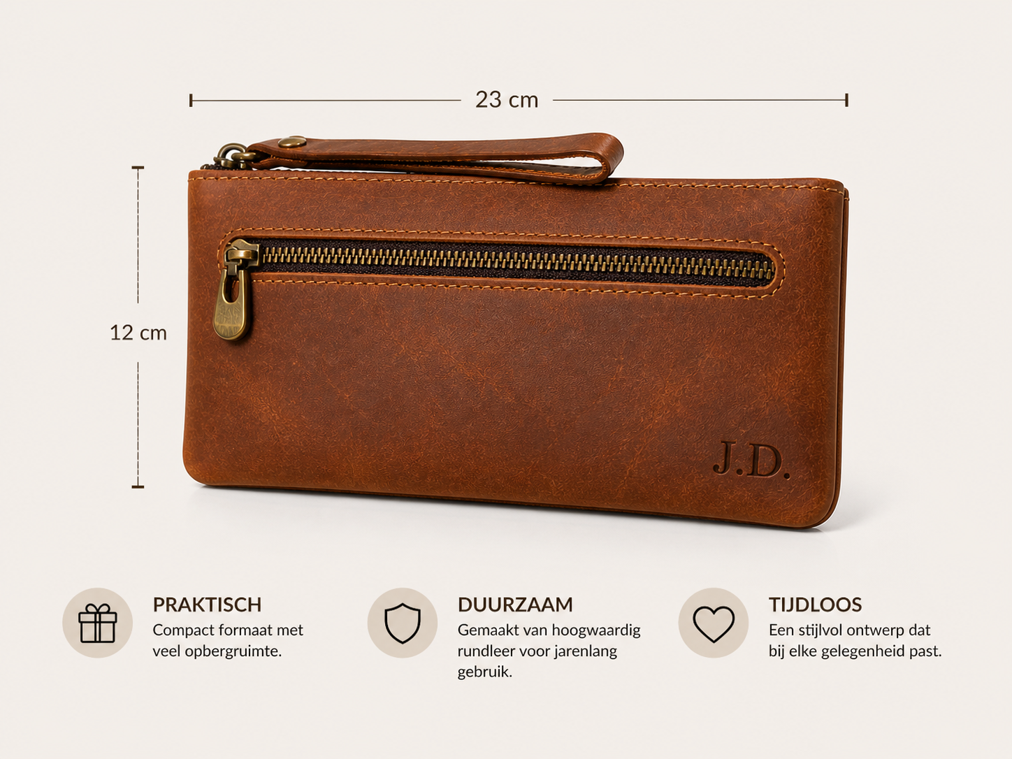 Leren Etui – Gepersonaliseerd & Handgemaakt