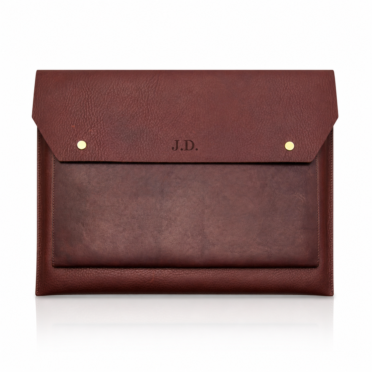Leren Laptoptas 17 Inch – Crazy Horse Leer – Gepersonaliseerd