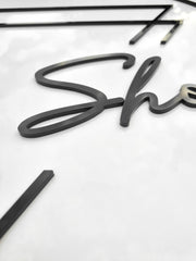 Acryl bedrijfslogobord met 3D-logo – 6