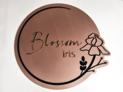 Acryl bedrijfslogobord met 3D-logo – 1