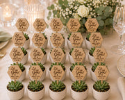 Houten plantenstekers voor je bruiloft – Let Love Grow – product- en uitvoeringsvoorbeeld 6