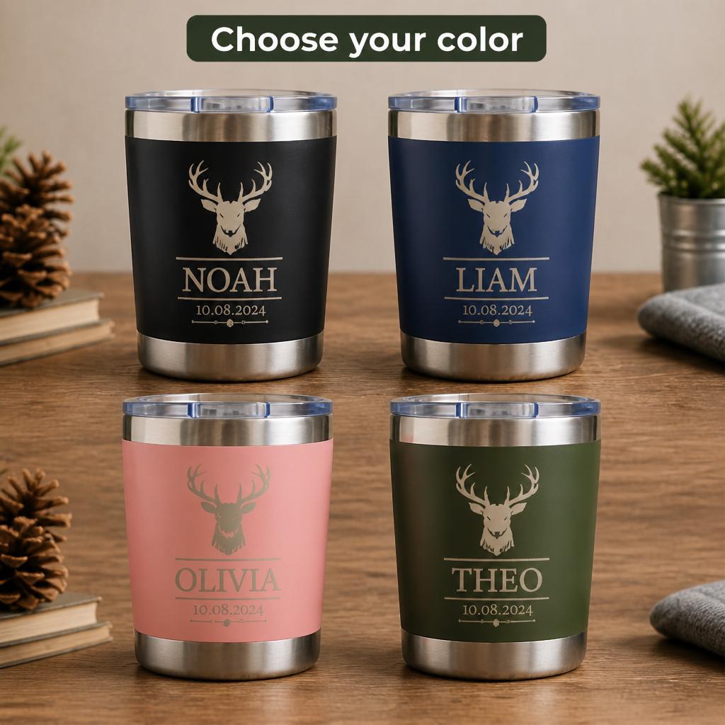Thermosbeker 300 ml met naam of eigen logo – productfoto 3