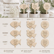 Houten plantenstekers voor doop en communie – product- en ontwerpvoorbeeld 5