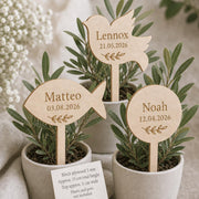 Houten plantenstekers voor doop en communie – product- en ontwerpvoorbeeld 9