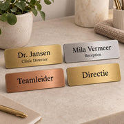 Naam- en functiebordjes voor kantoor – 1