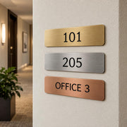 Kamernummerbordjes voor hotel en kantoor – 1
