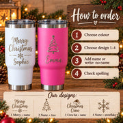 Kerstbeker met naam – 800 ml – origineel product- en uitvoeringsvoorbeeld 6