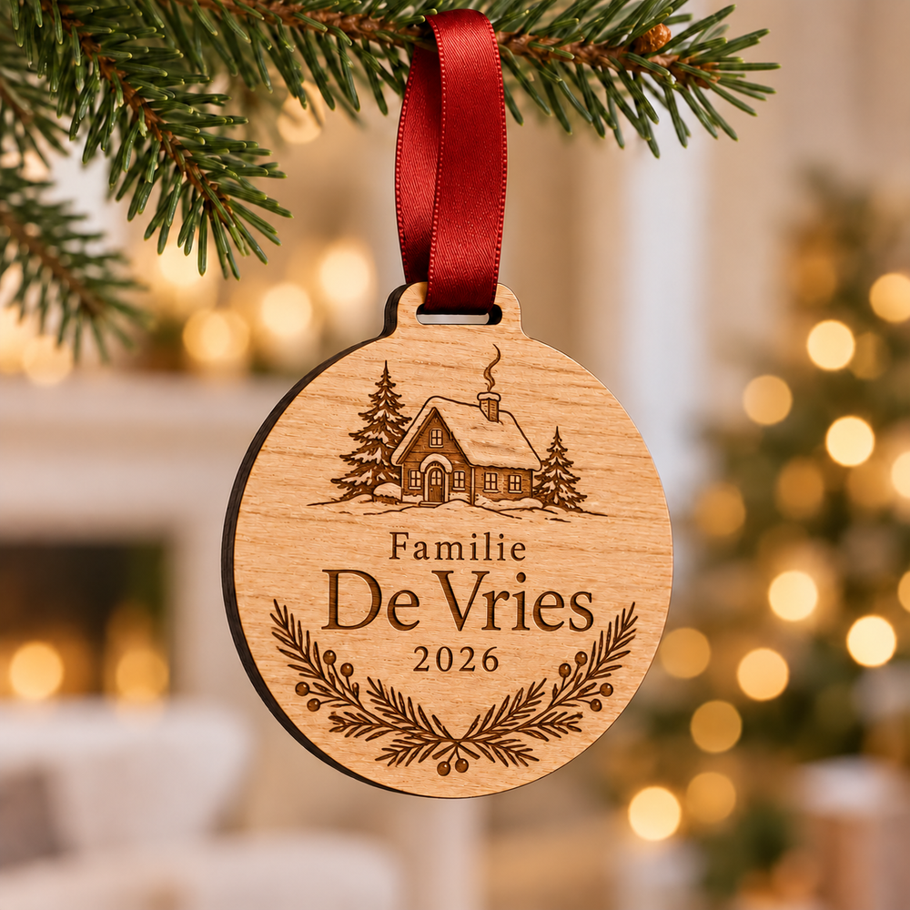 Het bestaande ontwerp van dit kerstornament