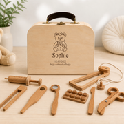 Houten dokterskoffertje — Sophie, persoonlijk gegraveerd